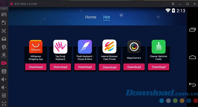 Koplayer: Trình giả lập Android nhanh chóng và hiệu quả cho PC