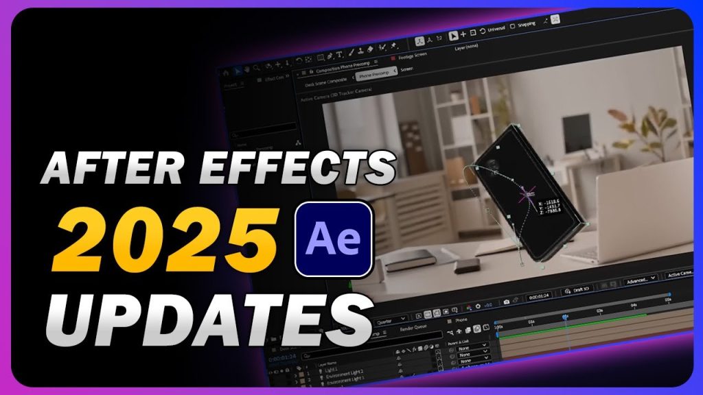 After Effects 2025: Cài Dễ, Link Tải Cực Nhanh
