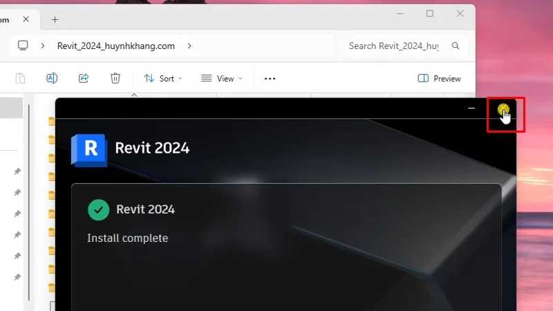 Revit 2024: Cài đặt và kích hoạt đơn giản 15 Bấm X