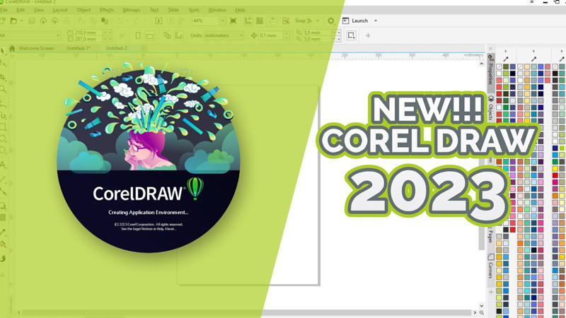 CorelDRAW Graphics Suite 2023 là phần mềm đồ họa hàng đầu CorelDRAW Graphics Suite 2023