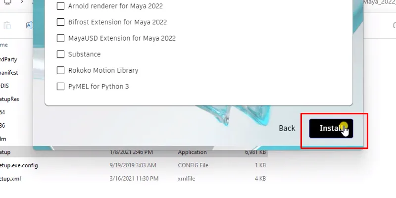 Maya 2022: Hướng Dẫn Cài Đặt, Tải Nhanh 15 bấm Install